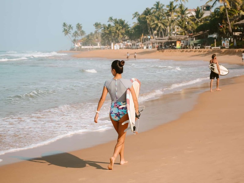 Hikkaduwa Beach